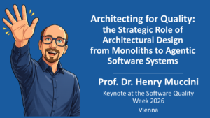 Prof. Henry Muccini delivers keynote at the International Software Quality Days in Vienna